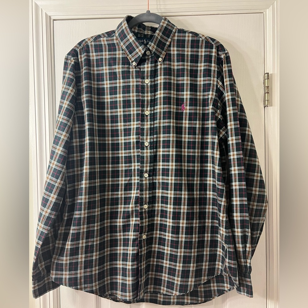Ralph Lauren Custom Fit L/S Button Down